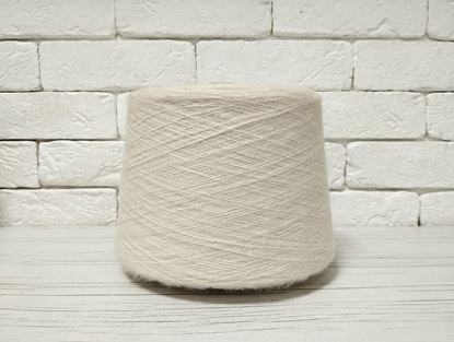  Зображення Пряжа в бобінах. ШАМПАНЬ. 15% вовна; 85% поліакрил. Nm 15/2 