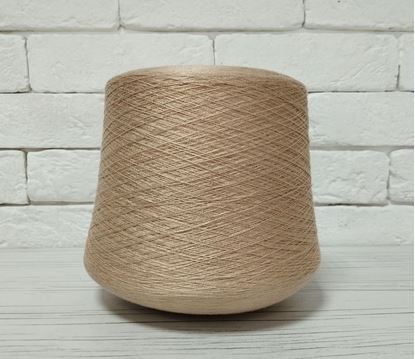  Зображення Трикотажна пряжа 6436  БЕЖ (50% віскоза 50% акрил). 1700 м/100 г 