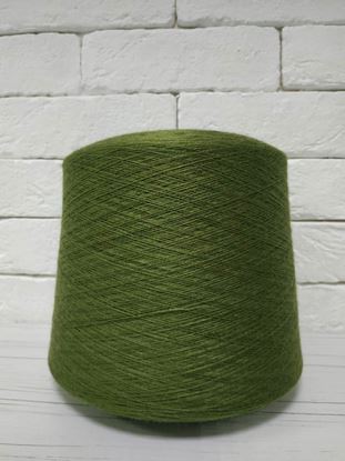  Зображення Трикотажна пряжа. 53184 СВ. ОЛИВКА (40% вовна 60% акрил). 3200м/100 г 